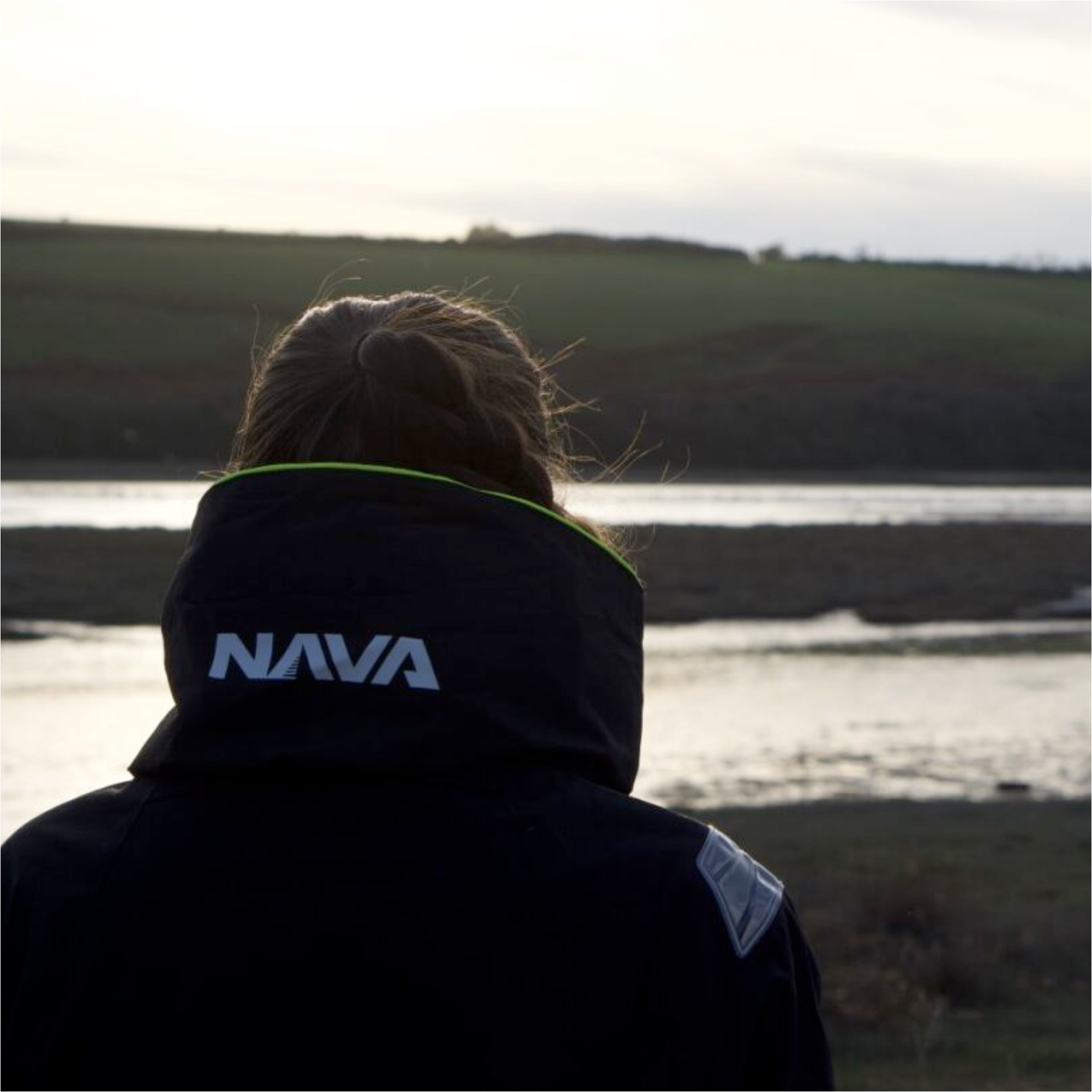 2025 Nava Performance Womens NV2 Sailing Jacket NAVANV2J01 - Black